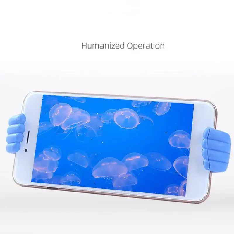 Pemegang ponsel jempol, dudukan telepon seluler cerdas, dudukan tampilan Tablet berdiri, pemegang telepon seluler