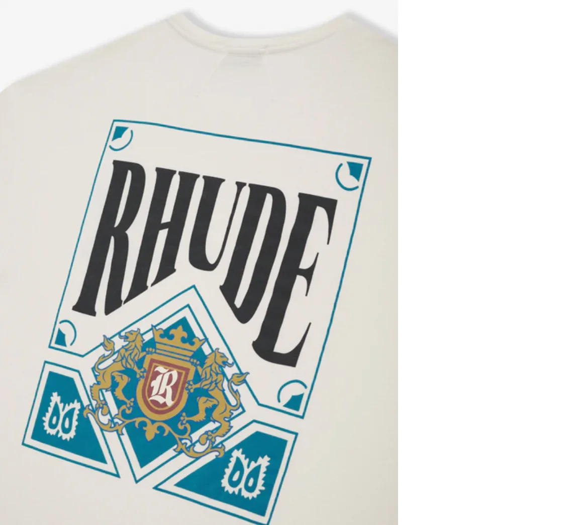 Rhuigi Villaseñor designer T-shirt CARD TEE