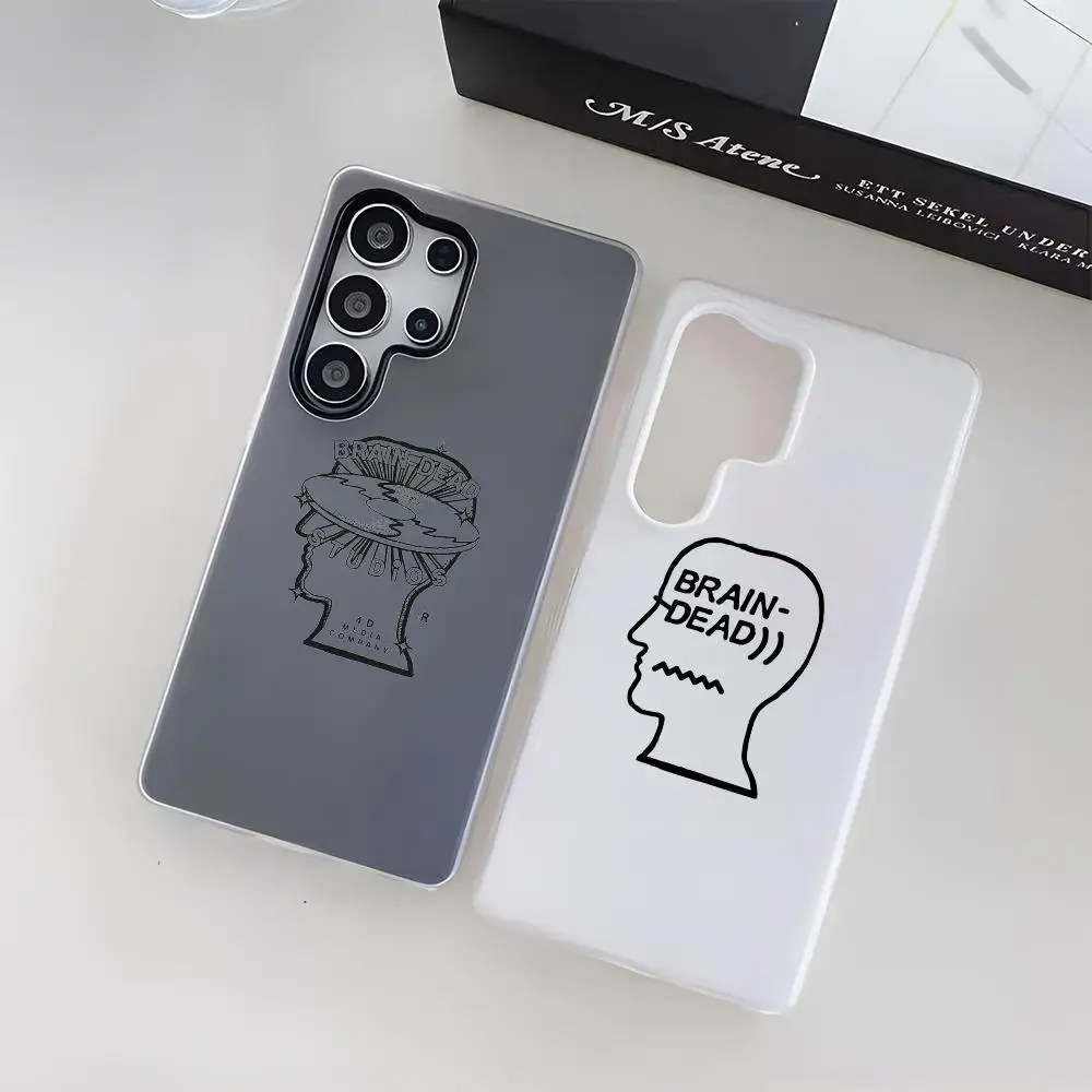 

Los Angeles B-Brain Dead Phone Case For Samsung Galaxy S25 S24 S22 S23 Ultra S21 S20 Plus Frosted Jelly Shockproof Soft Cover