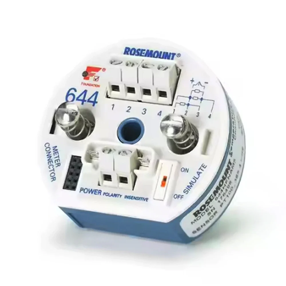 ホットセール 644HAI1Q4 100% ローズマウンテ温度トランスミッタ、HART プロトコルに基づくデジタル信号付き
