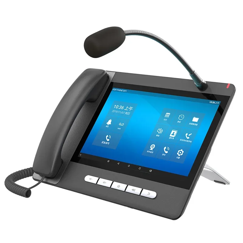 IP Phone Two-Way Visual Intercom Host Lan Phone Android Video Phone IP Network Intercom System