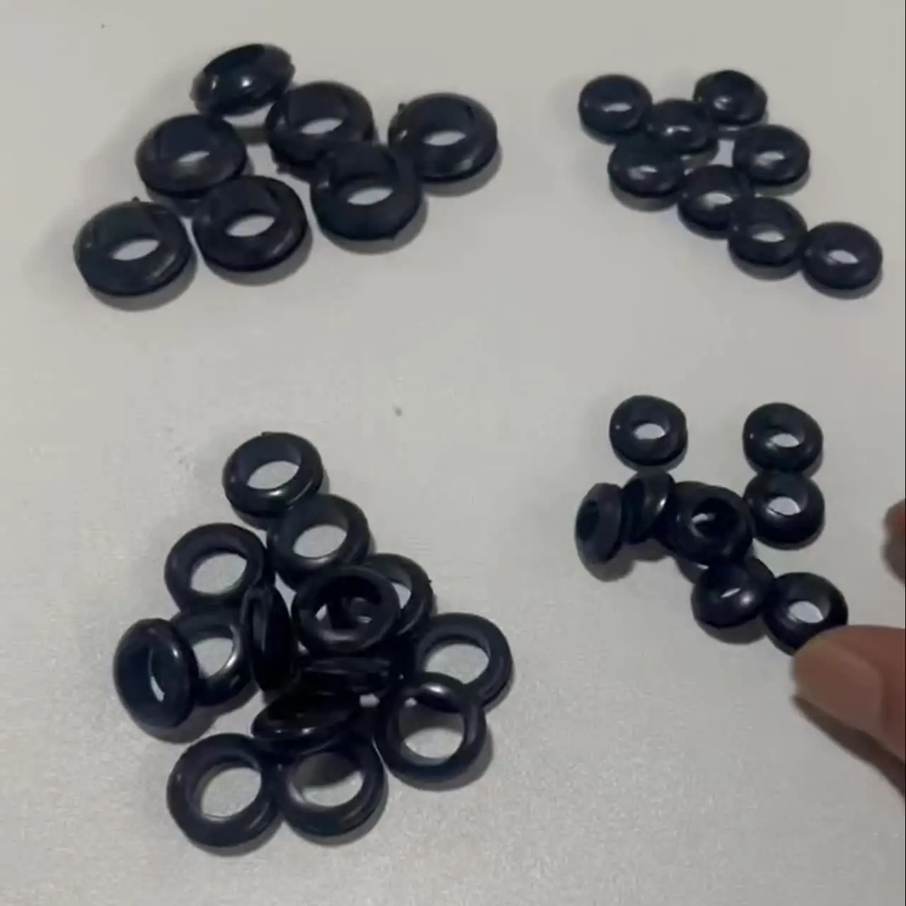 20/40/60pcs Black O Ring Rubber Washer Seals Gasket Grommet Assortment Kit Electrical Gasket O-Ring Seals Tools Set 8 10 12 14mm