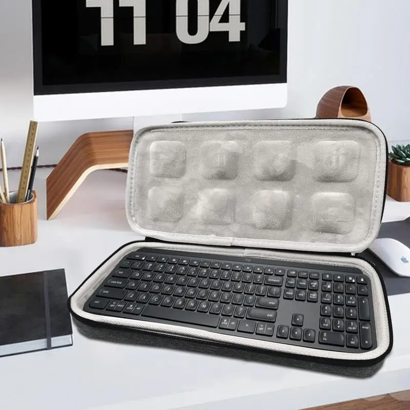 EVA Hard Case ForLogitech MX Mechanical Mini คีย์บอร์ดไร้สายแล็ปท็อปคีย์บอร์ดกระเป๋าเดินทางป้องกันกระเป๋าถือ