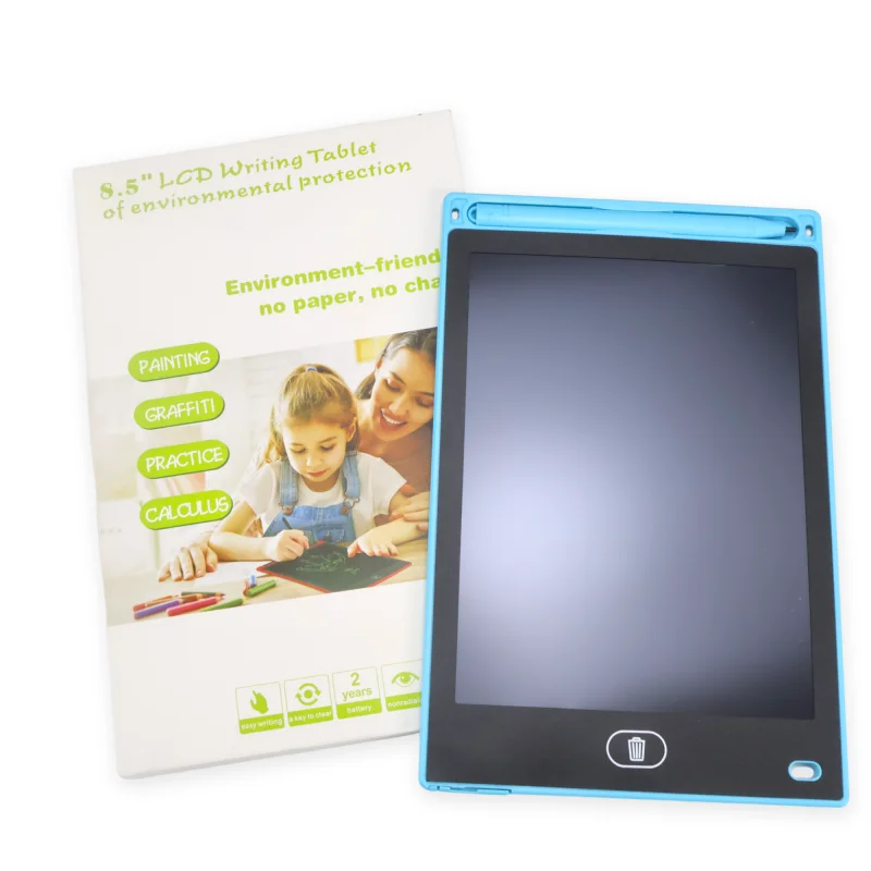 LCD-schrijftablet voor kinderen 8,5 inch scherm One-Key Wissen Herbruikbare tekentafel Educatief speelgoedcadeau