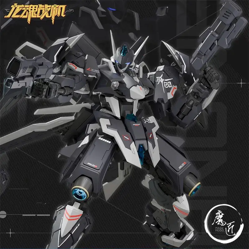 Dragon Soul Fighter J20 CANGWEI, modelo de ensamblaje de aleación Transformable Mecha, figura de acción Poseable, Robot, juguete para regalo de XIWANSHE