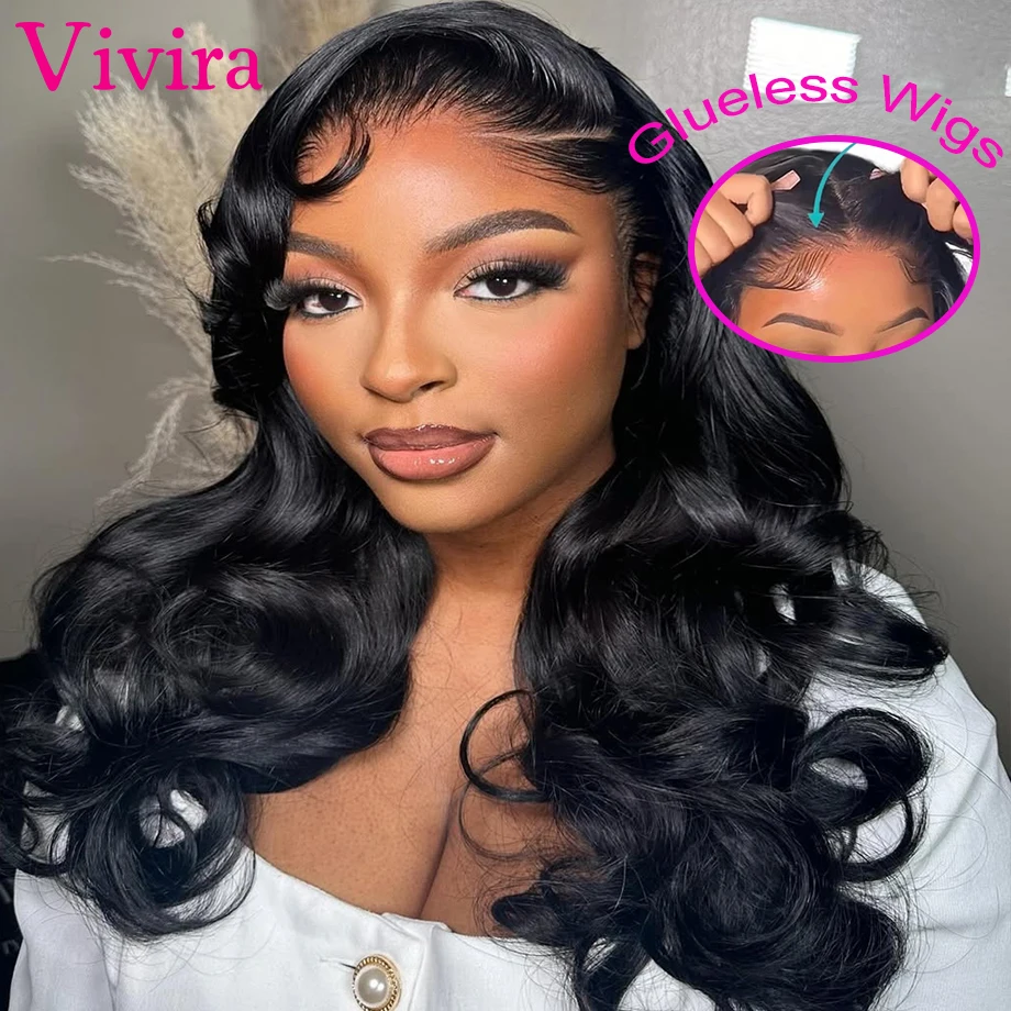 Body Wave Lijmloze Pruik Menselijk Haar Hd Transparante Kant Voorpruik Klaar om te dragen 4x4 5x5 Vetersluiting Pruik Menselijk haar Pruik Voor Vrouwen