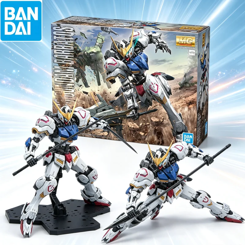 In Stock Bandai Original  Mobile Suit Genuine MG 1/100 Gundam Barbatos Collectible Toy Anime Action Figure Assembly Model Kit