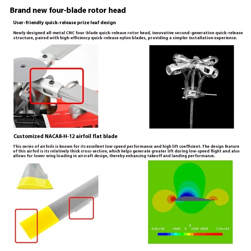 Helikopter zdalnie sterowany 470 Class Bell Bell-206, model samolotu, 4-pole, symulacja, zdalne sterowanie, H1 Ace, kontrola lotu H2, GPS, samostabilizacja.