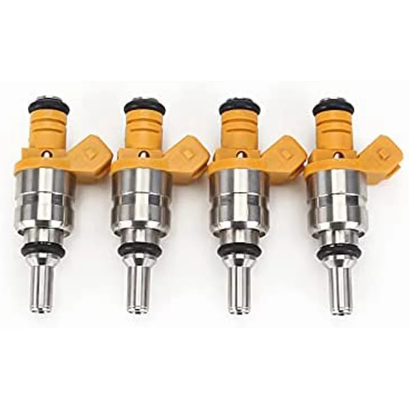 4Pcs Fuel Injector Nozzle Flow Matched Fuel Injector 0K30E13250 For KIA Rio 1.6L 1.5L 2001-2005 0K30E-13250 Car Spare Parts