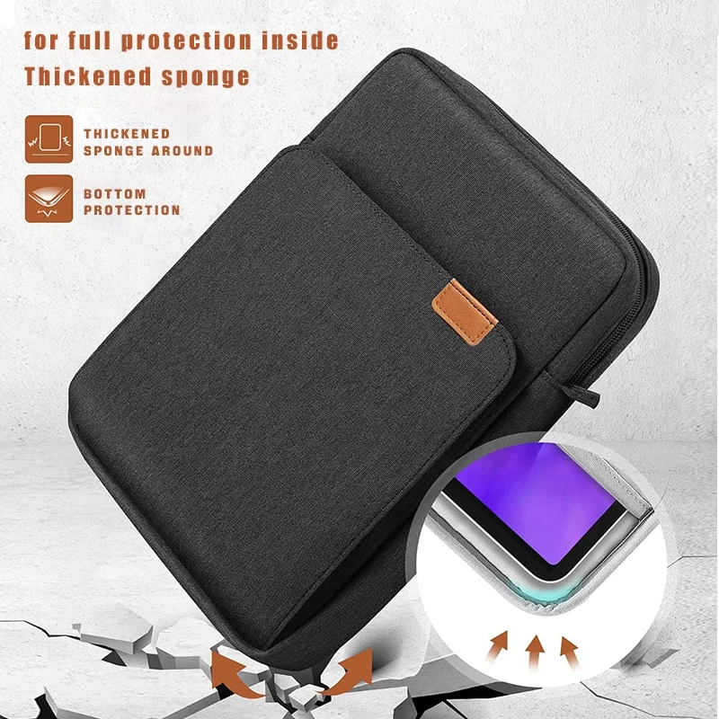 Tablet Bolsa com Alça de Ombro, Capa para Ulefone Armor Pad 2, Pad2, 9 a 11\