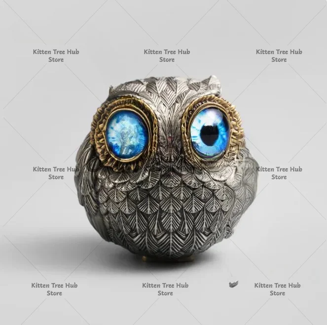 Owl Beads Pendant Creative Home Crafts Cute Desktop Ornaments