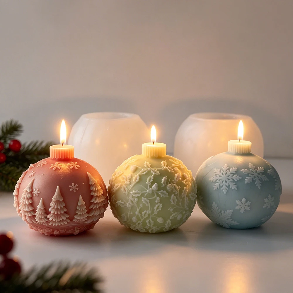 Candle Making Books For Beginners - Christmas Crystal Ball Aromatherapy Candle Decoration
