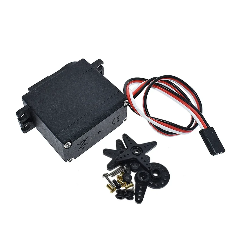 DS04-NFC Servo 360 degrés Rotation continue Servos moteur à engrenages cc voiture intelligente Robot Torsion 5.5 kg/cm DC 4.8 V-6 V bricolage électronique