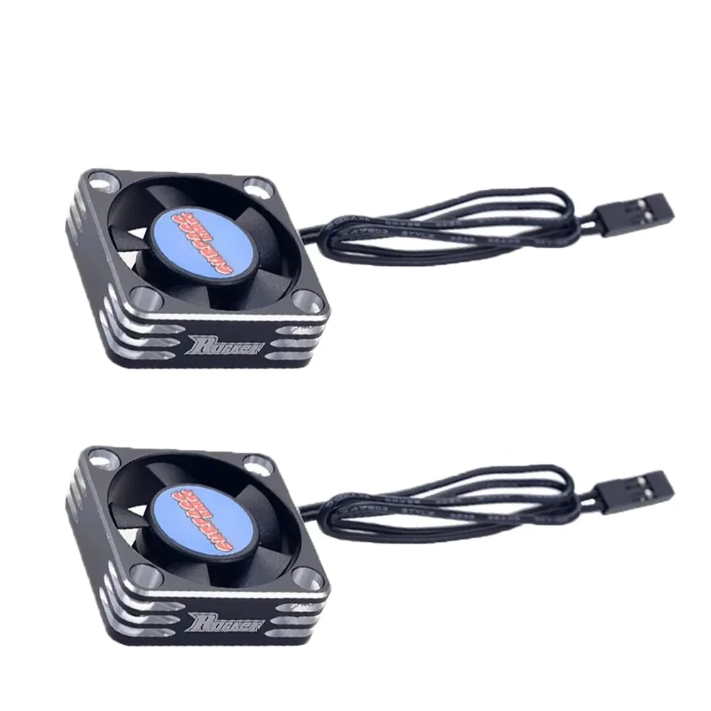 

25/30/35/40/50mm 2PCS SURPASS HOBBY Cooling Fan Rocket Heat Dissipation Fans Metal Motor Fan Cover for Brushless Motor RC CAR