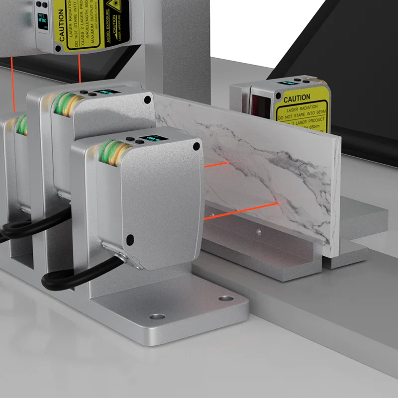 

FUWEI FLR-100-RS485-M OLED digital display High precision ModBus RTU Laser Displacement Sensor