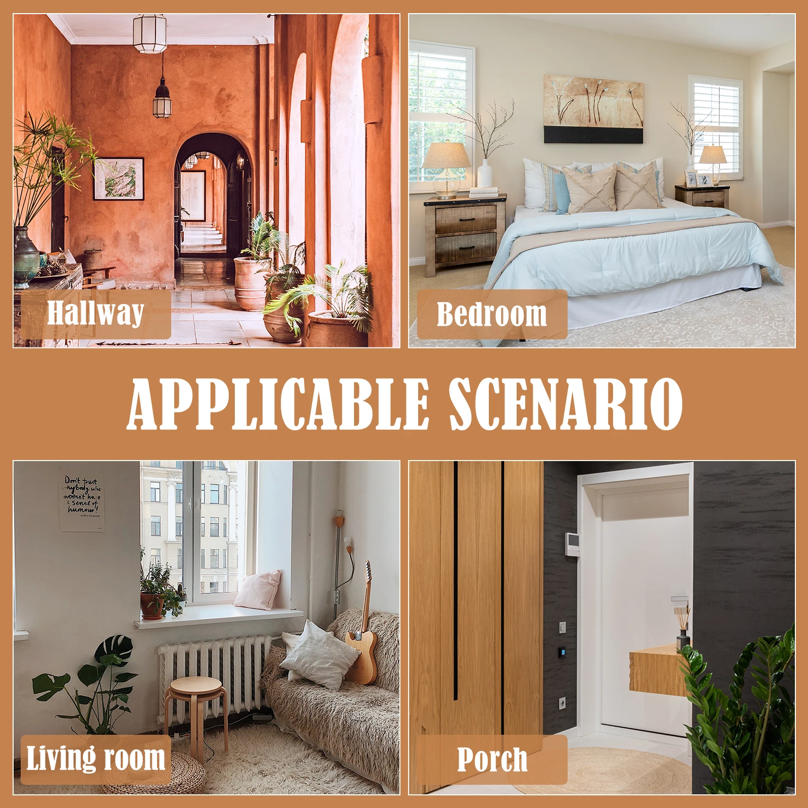 

Rattan Round Hanging Wall Mirror Handmade Woven Natural Color Decorative Bathroom Home Decor Nordic Style Rattan Mirror