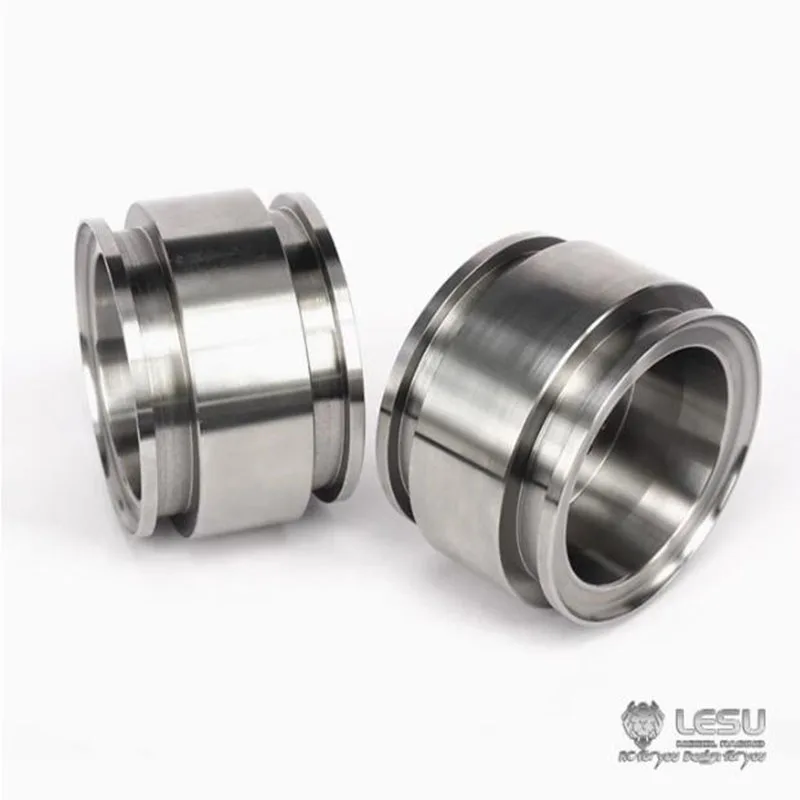 LESU 1/16 Loader Engineering Vehicle RD-2003 Stainless Steel Metal Hub Wheel Side Reduction Bridge DIY Car Model Accessories