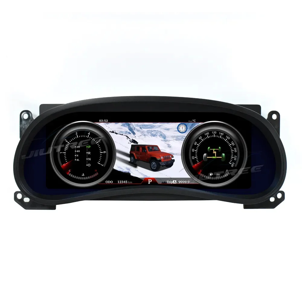 

For Jeep Wrangler 2011 2012 2013 2014-2017 Digital Dashboard Panel Virtual Instrument Cluster CockPit LCD Speedometer Player Car