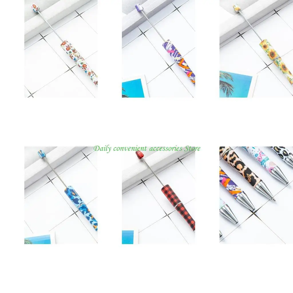 

97qb 10pcs Детский ученик чернила ручка ручка из бисера пластиковой перо из бисера школьной школьной школьной школьной школьной