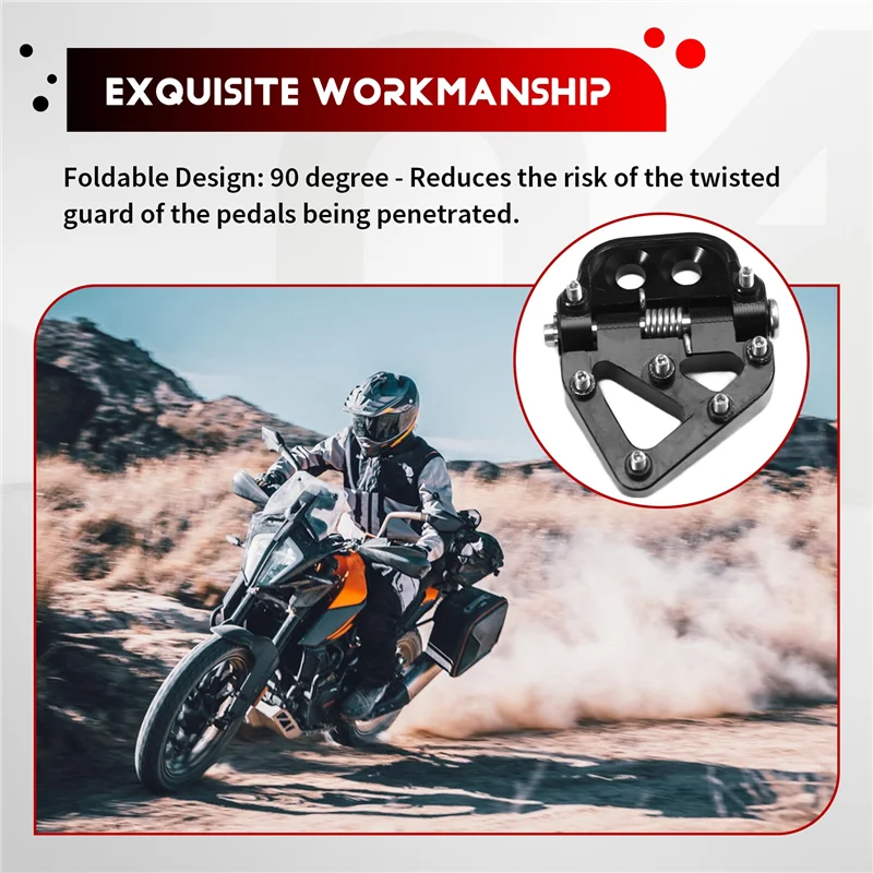 

【Price Drop !!】Motorcycle Foldable Rear Brake Pedal For Duke 690 790 890 390 690 1290 Adventure Brake Lever Extension