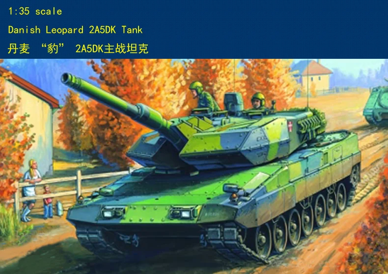 

Hobbyboss 82405 - 1:3 5 Danish Leopard 2A5 Dk Tank- New-Scale Model Kit