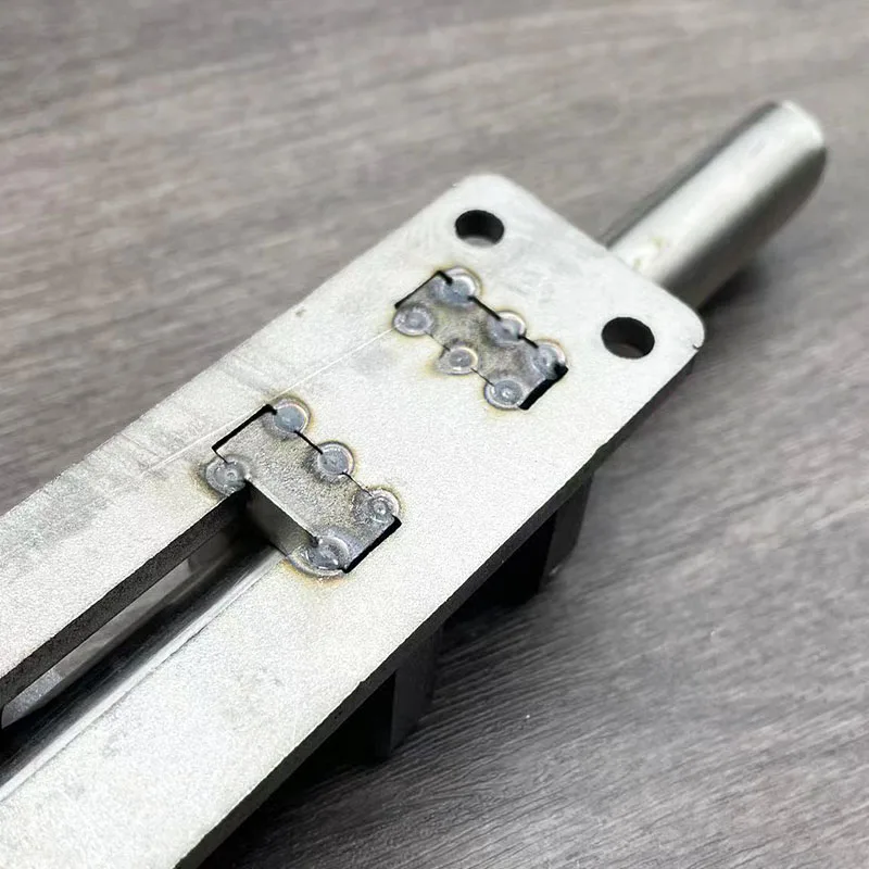 

201 stainless steel casting heavy-duty thickened courtyard door surface-mounted floor latch with lock extended floor bolt