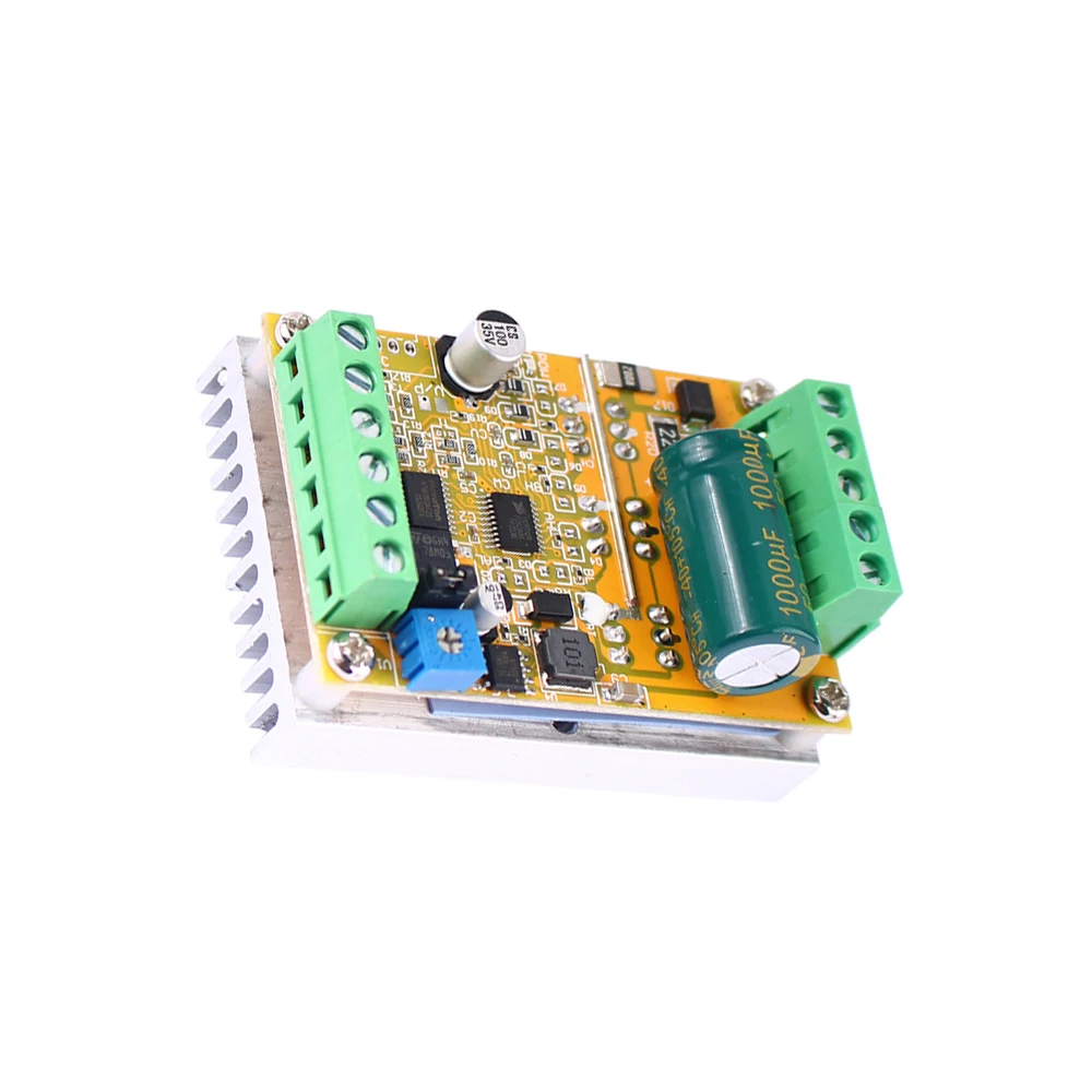 

BLDC Three-phase Brushless DC Hall Motor Drive Board 380W Motor Speed Controller PWM Motor Governor DC6.5-50V DC Motor Regulator