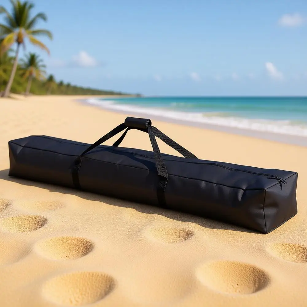 

Большая переносная сумка для хранения гамака - 58 л x 9 дюймов - Сумка для переноски стальной стойки с застежкой-молнией