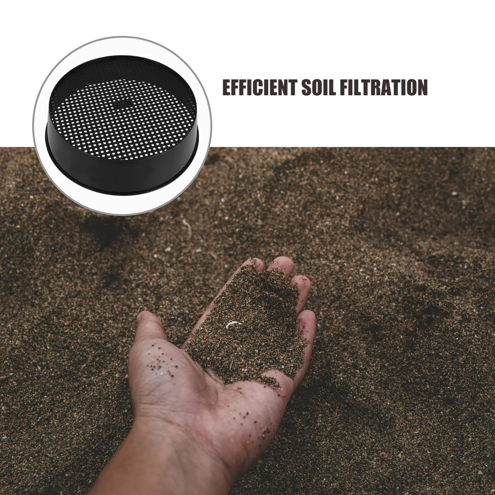 ตะแกรงร่อนดินแบบหมุน 4 ชิ้น สำ - Garden Sieve Soil บทวิจารณ์และราคา