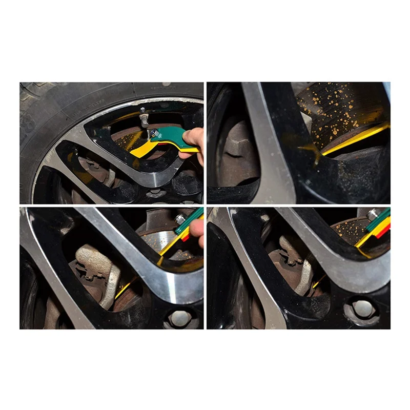 

Trending Brake Lining Thickness Gauge, Steel Automotive Brake Pad Measuring Tool, Disc And Drum Brake Lining Gauge Set