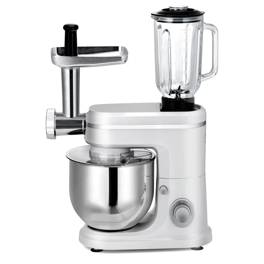 3 in 1 Pastry Stand Food Mixer Household 1500W Kitchen Stand Bread Spiral Dough Mixers Cake Electric Food Mixers With Blender