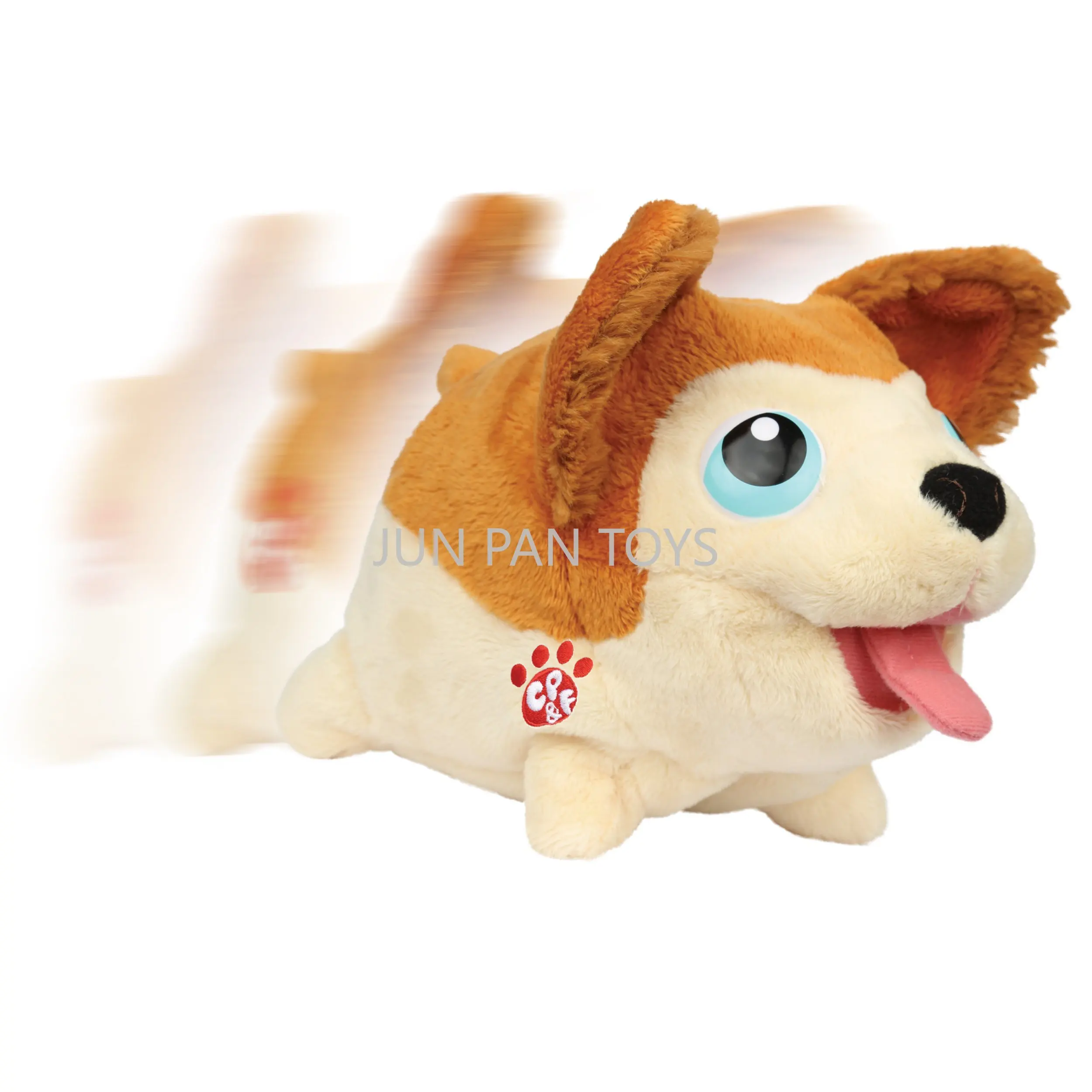 Original Chubby Puppies Friends Bumbling Puppies Plush Chihuahua Pug Carlin Children Toys Electronic Interactive Toys Pets Dog