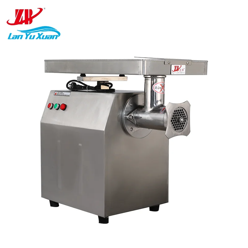 

High Quality Durable Small Medium-sized Food Processing Apparatus Whole Body Stainless Steel Automatic Meat Grinder