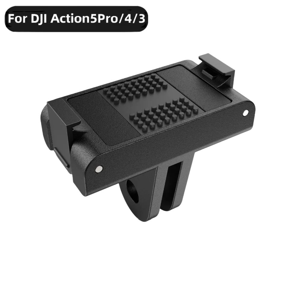 محول مغناطيسي بمخلبين 1/4 خيط لـ DJI Action 5Pro 4 3 منفذ عالمي Osmo Action 5 Pro ملحقات مغناطيس الكاميرا