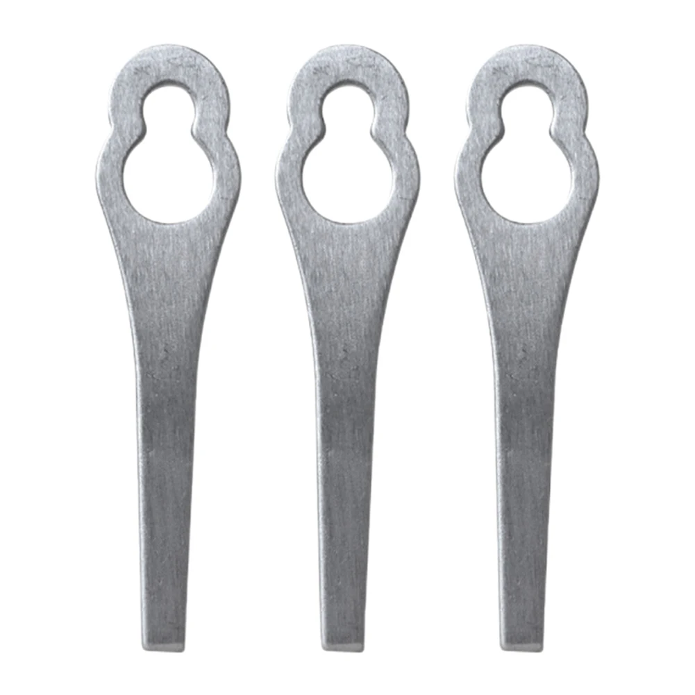 2/3Pcs Lawnmower Blades Metal Grass Cutting Blade Practical Mowing Machine Blades Easy To Install Garden Power Tool Accessories view 3