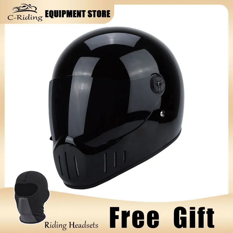 

Full Face Motorcycle Safety Cap Rapide Neo White Matt Black Helmet Riding Motocross Racing Motorbike Helmets Cascos Para Moto