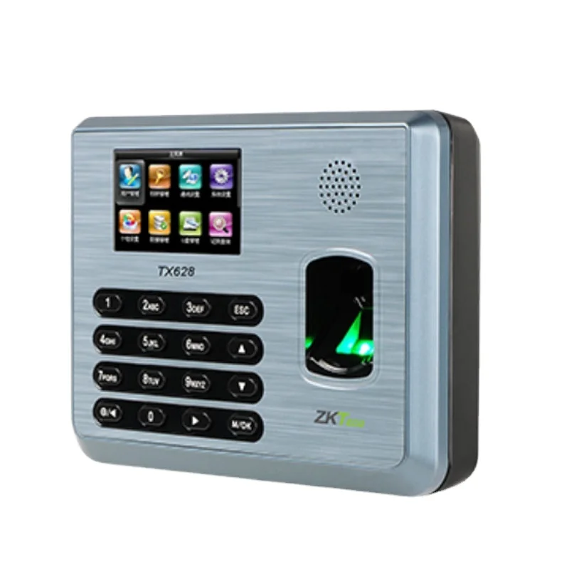 

July003 ZK Time Attendance Free Sdk Fingerprint Biometric Staff RFID Recorder Clocking Management System Terminal Machine TX628
