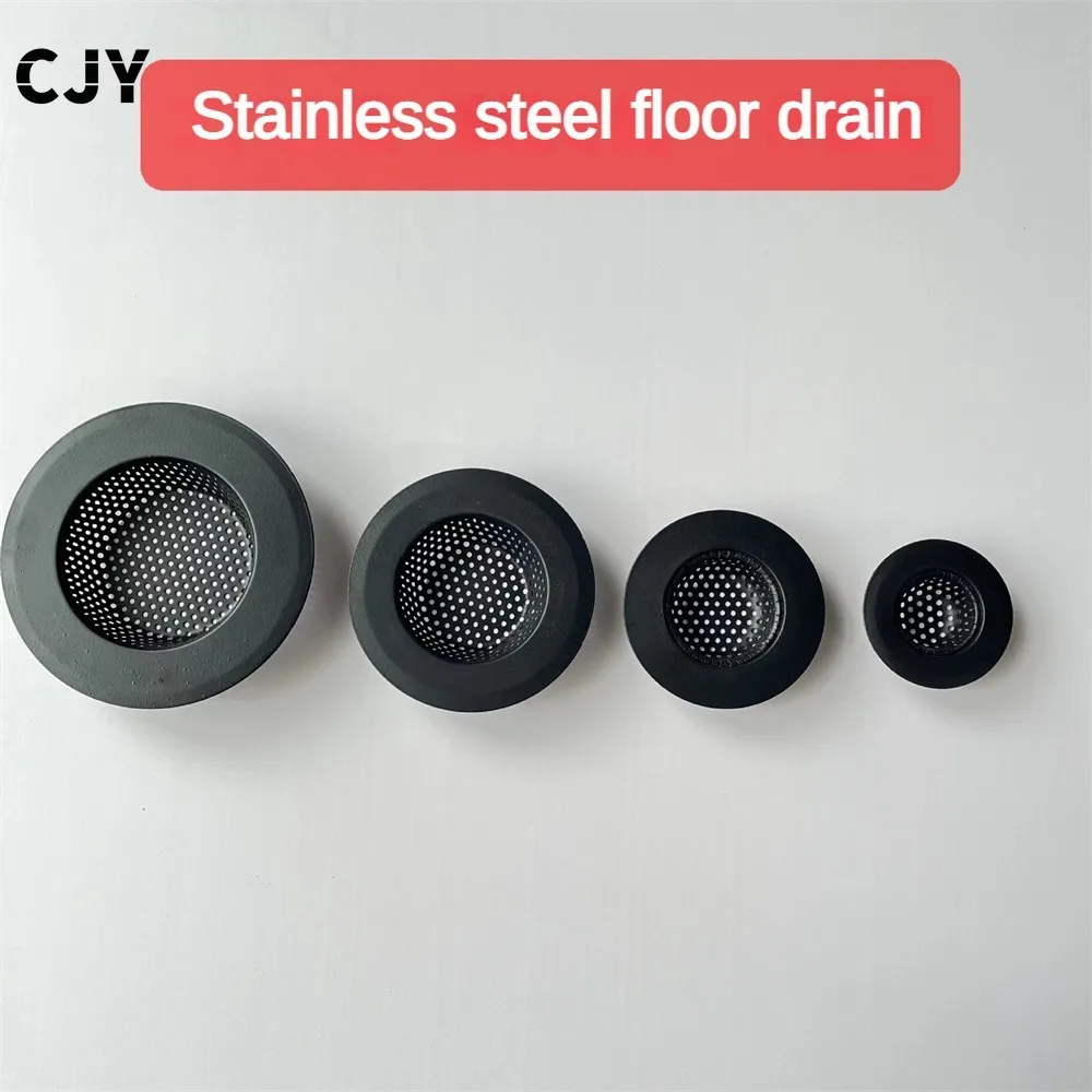 Kitchen Sink Filter Stainless Steel Mesh Sink Strainer Filter Bathroom Sink Strainer Drain Hole Filter Trap Waste Screen Tools