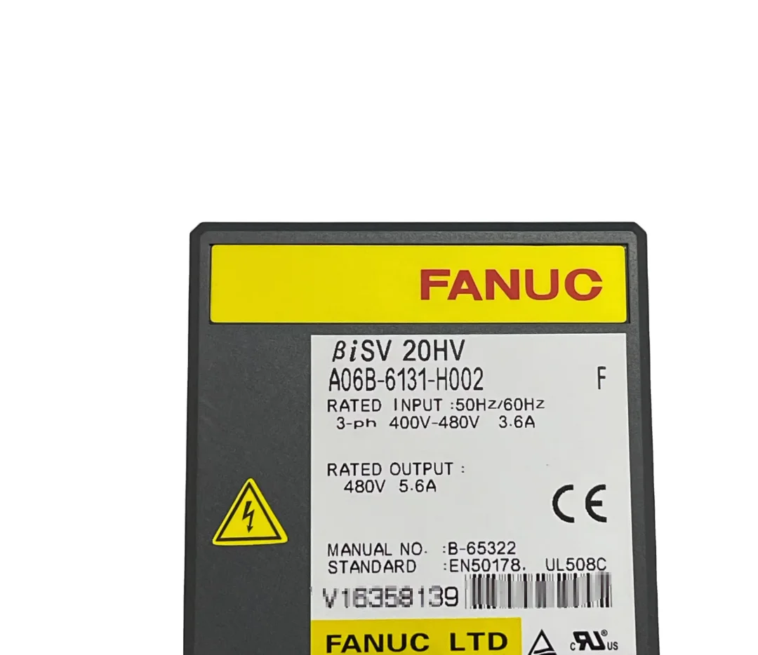 A06B-6131-H002 Fanuc Servo Drive Power Supply Module Tested Ok A06B 6131 H002