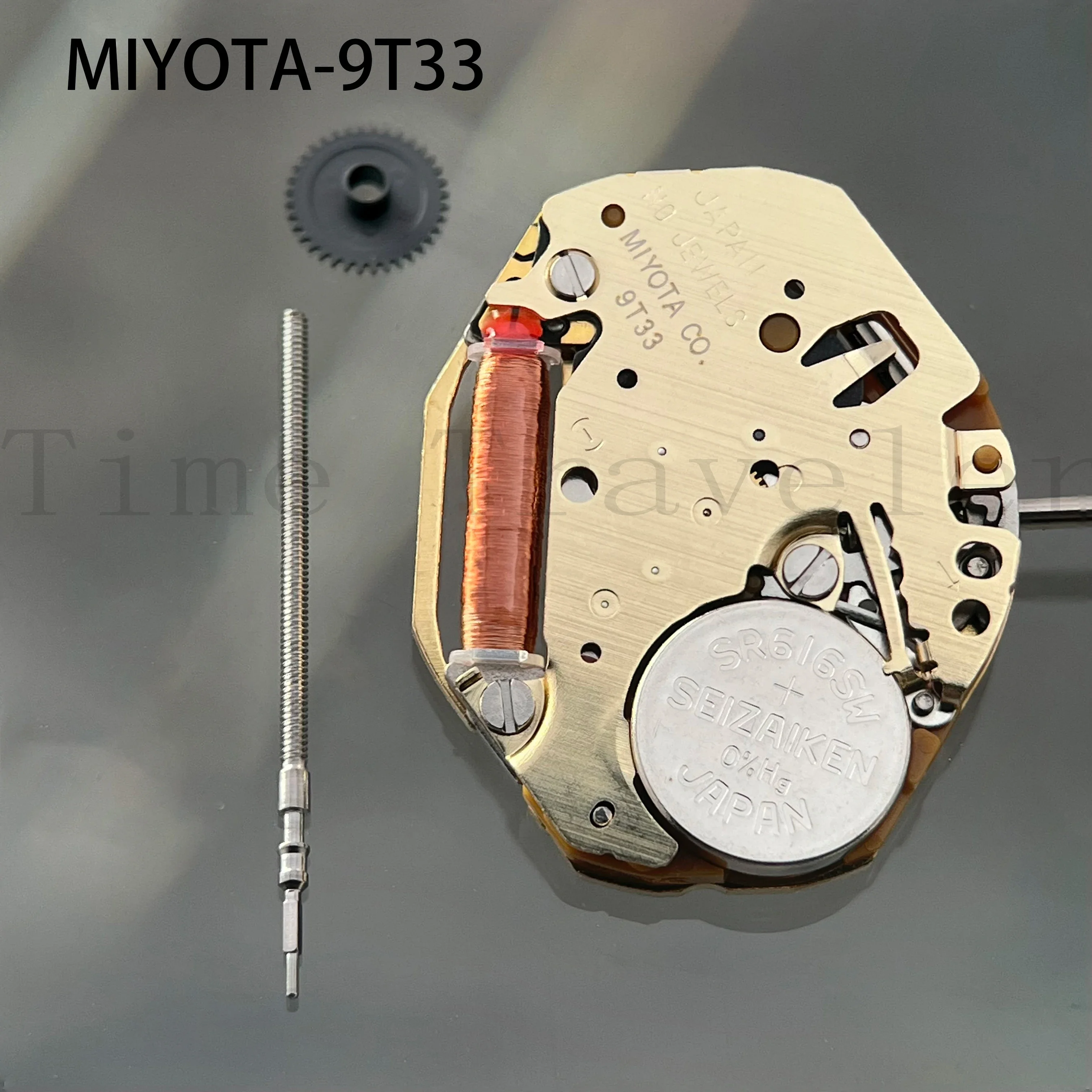 

Сверхтонкий механизм Miyota 9t33, кварцевый механизм идеально подходит для дизайна с ультратонким японским механизмом