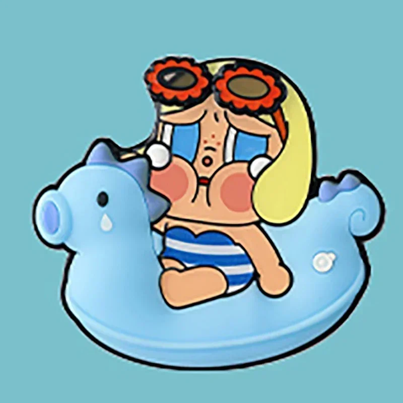 POP MART CRYBABY 'Vacation Mode On' Serie Blindbox-Spielzeuge Kawaii Anime Actionfigur Caixa Caja Überraschungs-Mystery-Box Puppen für Mädchen