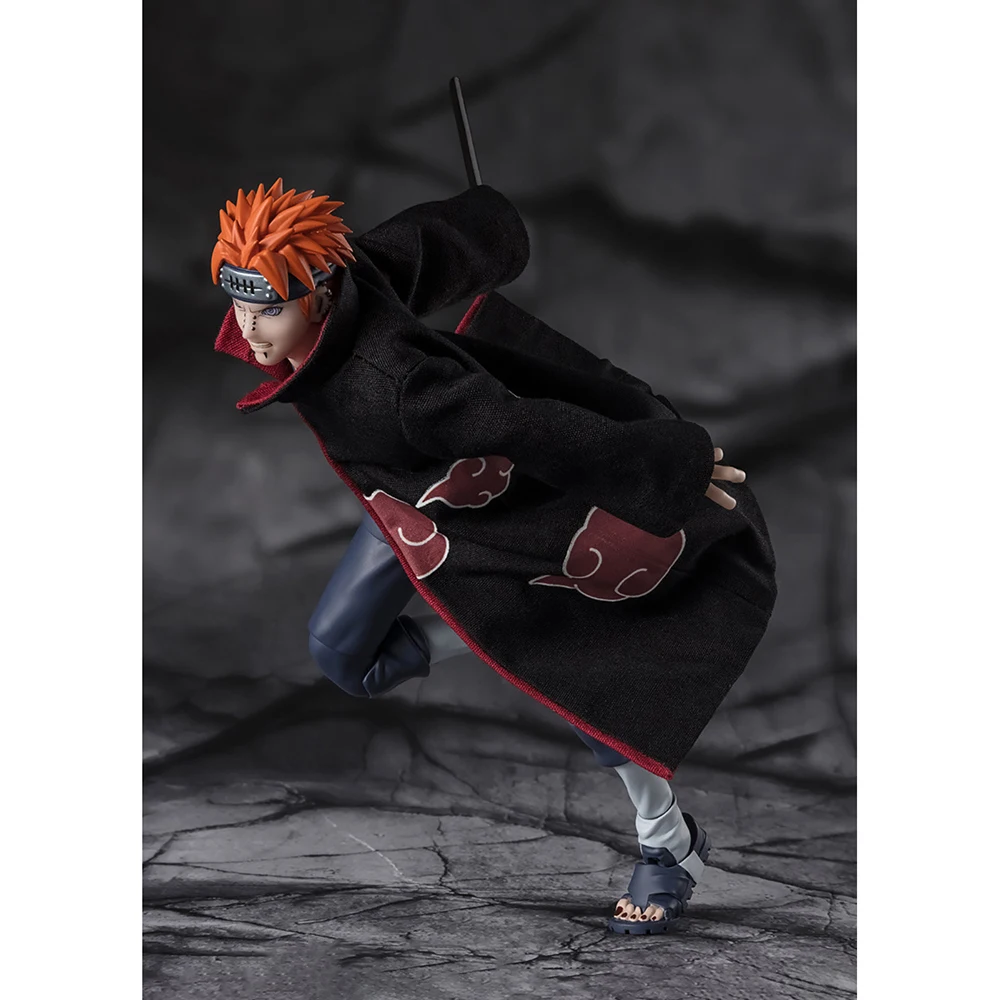 Original New S.H.Figuarts Pain (Six Paths Rinnegan) (Naruto: Shippuden) Exclusive 155 mm Anime Figure Model Ornament Toys