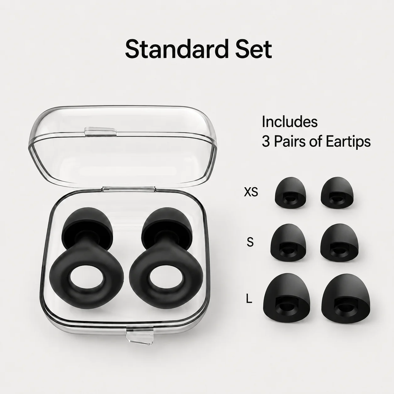 XYM Silicone Earplugs for Sleeping Noise Cancel Noise Reduction-Soundproof Reduce Disturbances -Quality Square Earplugs
