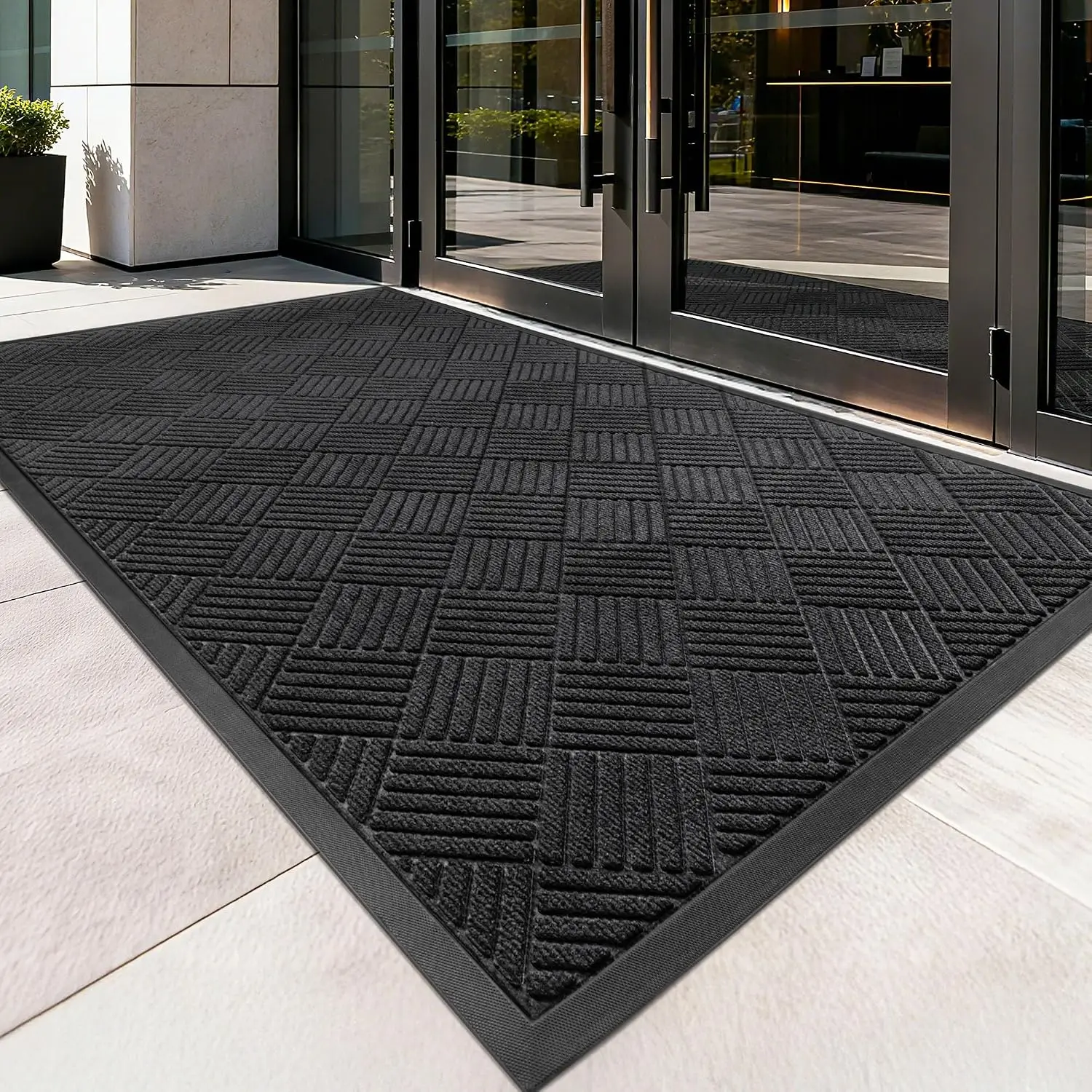 Front Door Mat, Heavy Duty Indoor Outdoor Doormat, 72