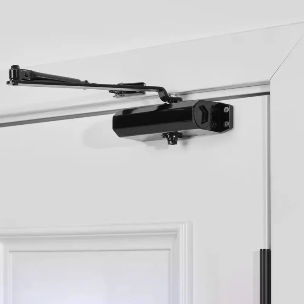 New Automatic Door Closer 25KG To 85KG Adjustable Speed Holder Mute Protective Hydraulic Buffer