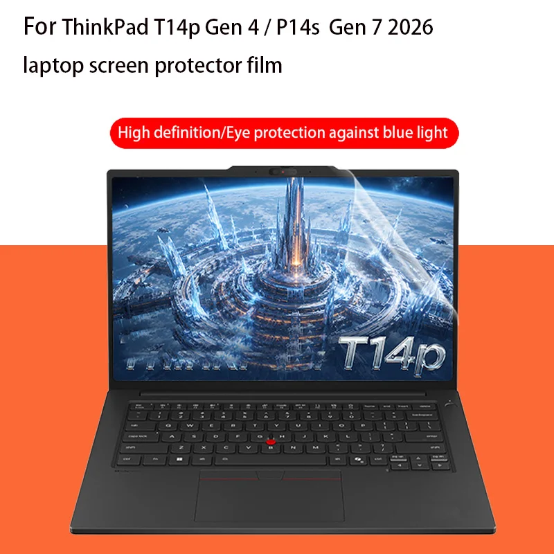 For Lenovo ThinkPad T14p Gen 4 2026 HD Screen Protector 14.5 Inch P14s Gen 7 Laptop Anti-Reflective Privacy Protective Film