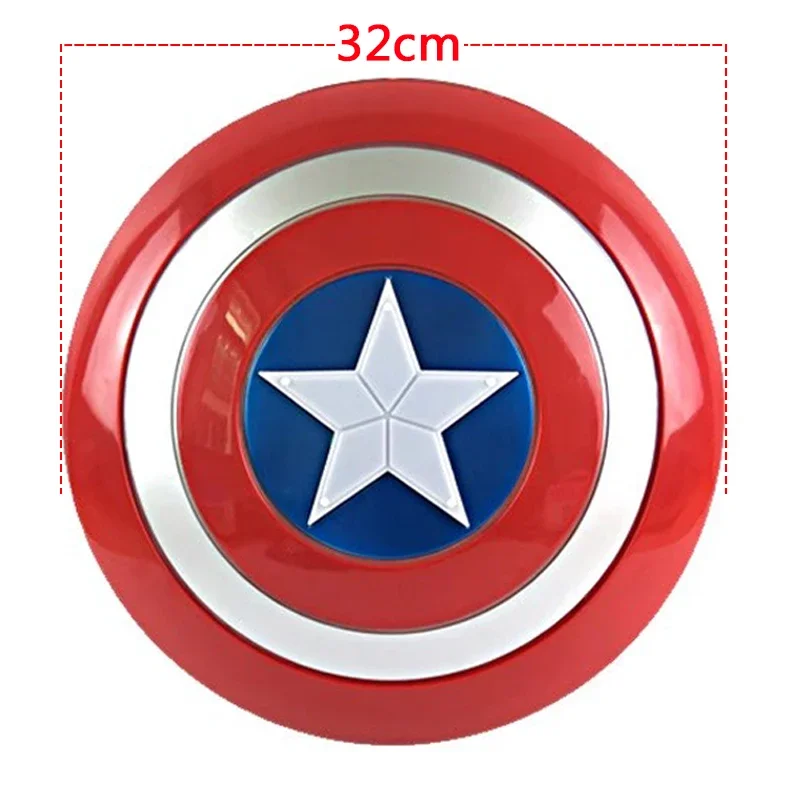 Superhero Captain America Shield Cosplay Prop Anime Captain America Pvc Shield Halloween Christmas Party Gifts