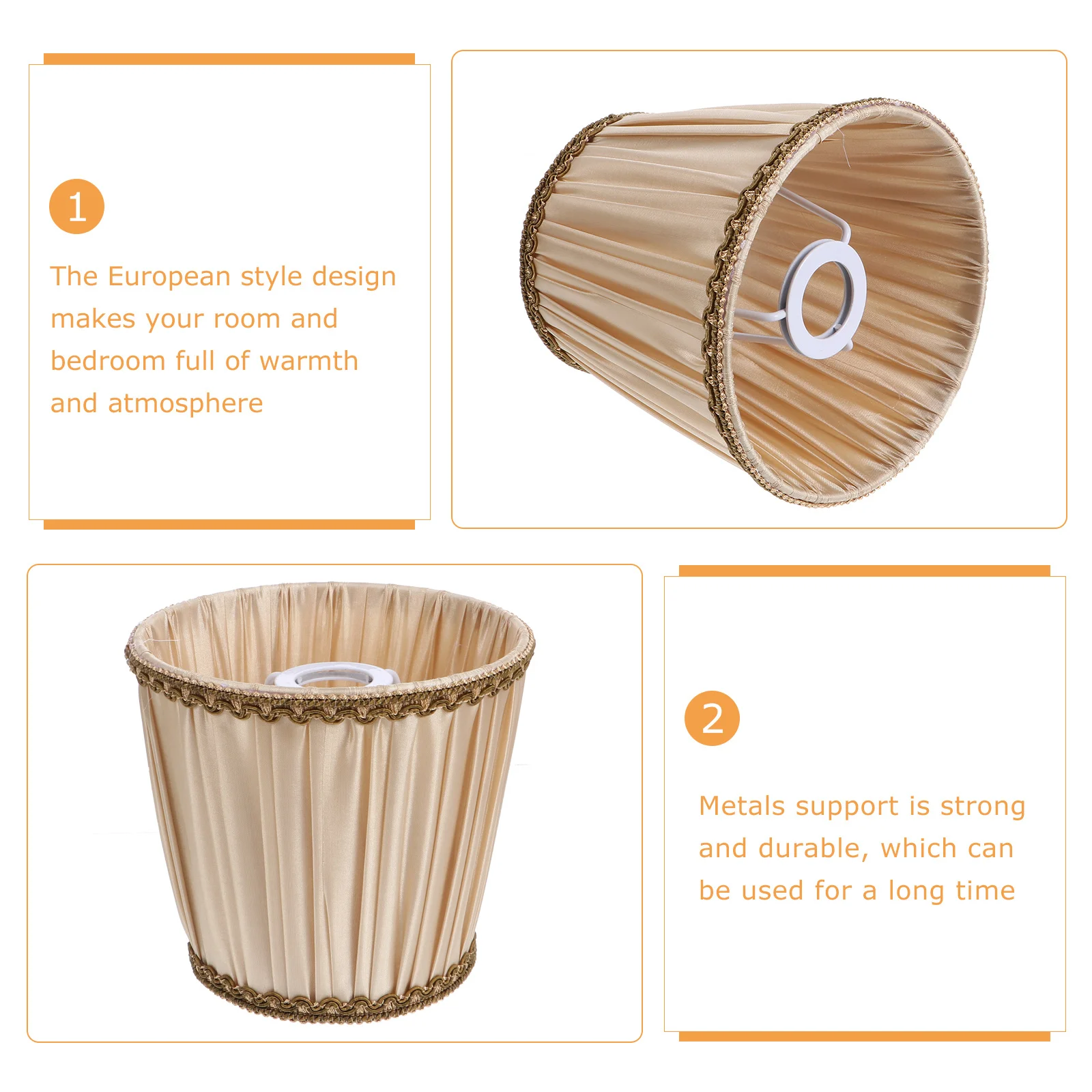 

Retro Lampshade s European Style Bedside Table Lighting Protector Vintage Canvas Dust Cover For Table Lamp Chimney