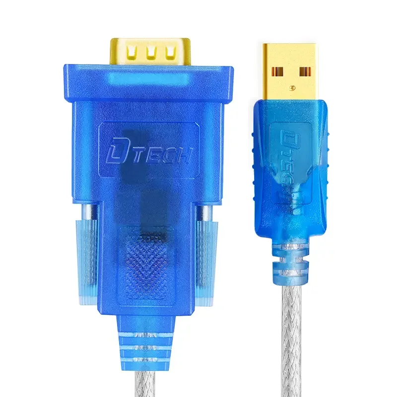 USB to 9 Pin RS232 Adapter Serial Computer Cable 0.5m 1m 1.2m 1.5m 2m USB 2.0 to Serial Braid Cable