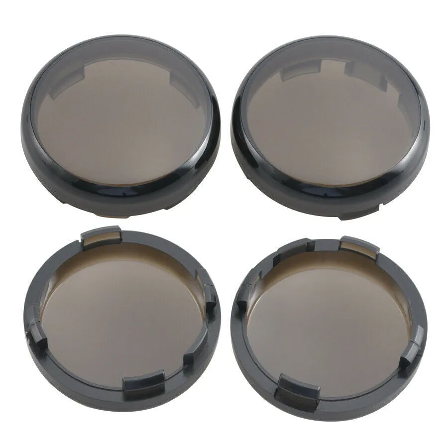 

4pcs Turn Signal Light Lenses ABS Plastic Approx. 57mm Easy Installation Fit For Harley Sportster Dyna